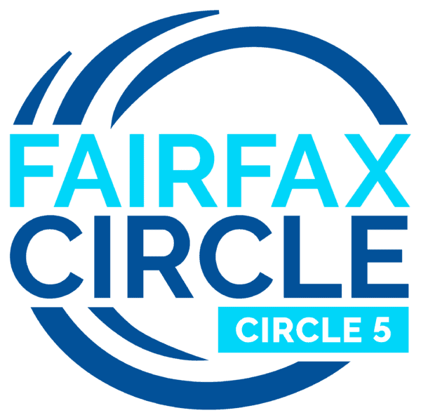 Fairfax Circle 5 Logo Stacked