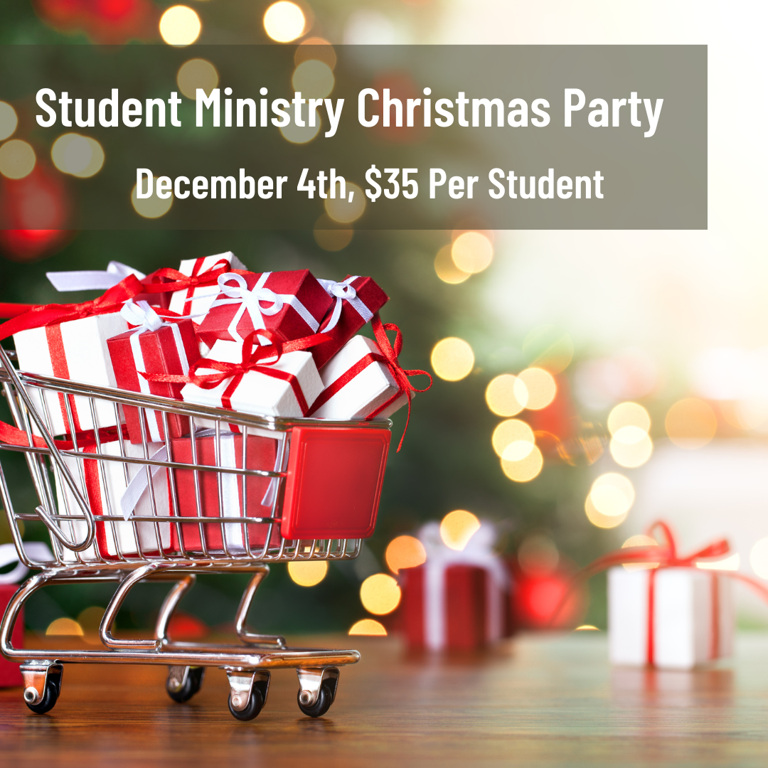 Student Ministry Christmas Party