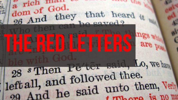 The Red Letters Slide The Red Letters Slide