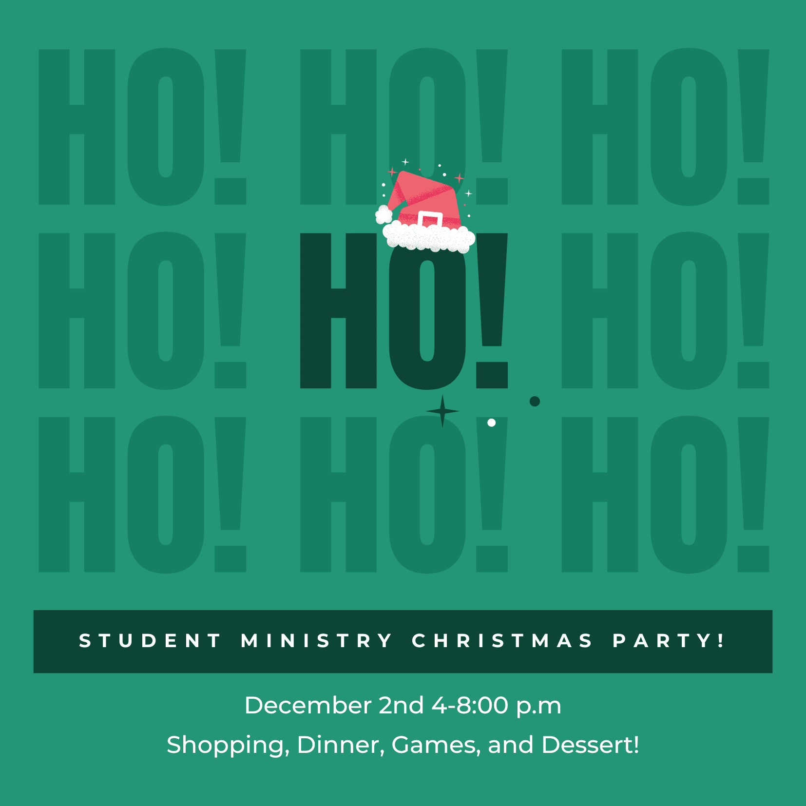 Student Ministry Christmas Party
