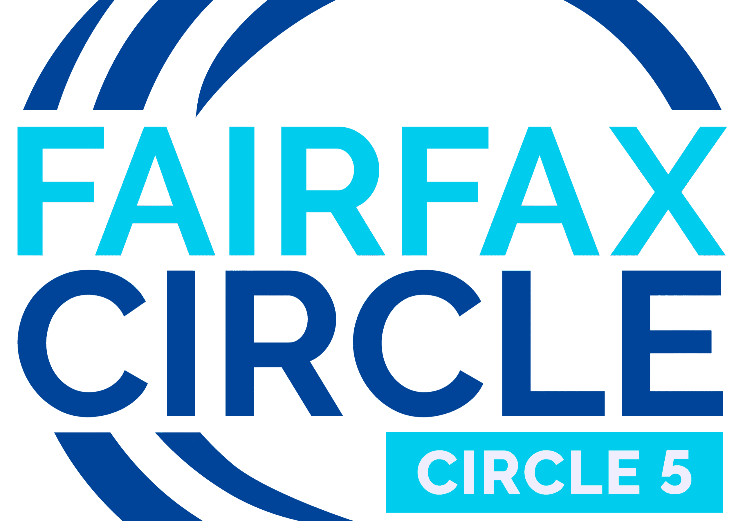 Fairfax Circle 5 Logo Stacked